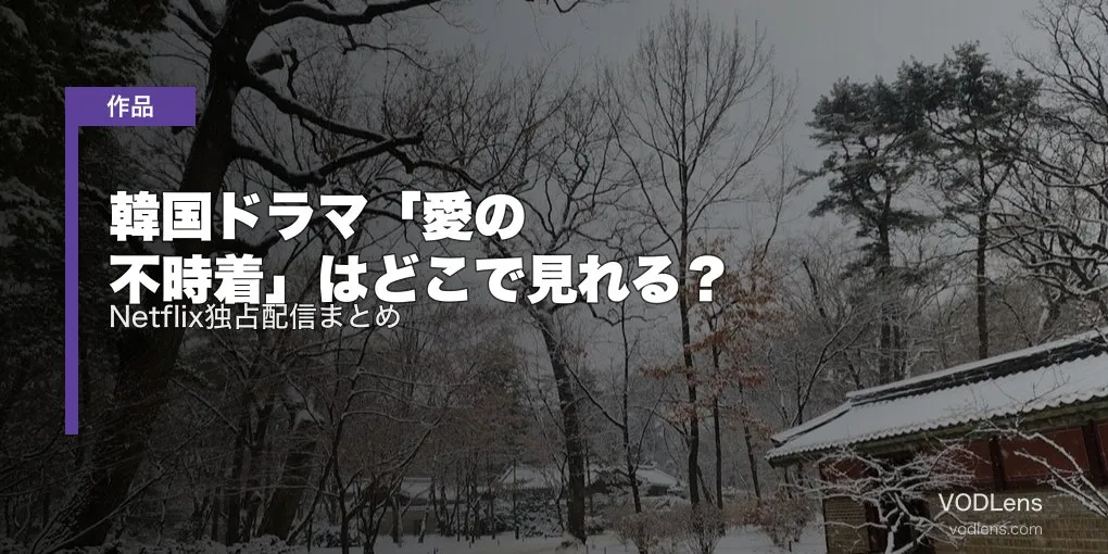 韓国ドラマ「愛の不時着」はどこで見れる？Netflix独占配信まとめ【2026年6月最新】