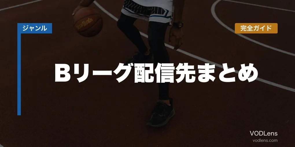 Bリーグ配信先まとめ完全ガイド【2026年6月最新】