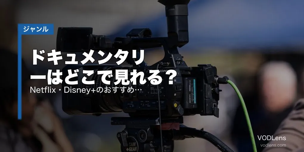 ドキュメンタリーはどこで見れる？Netflix・Disney+のおすすめ作品と配信サービス比較【2026年6月最新】