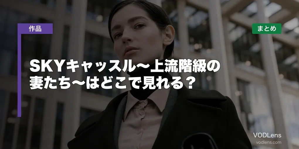 SKYキャッスル～上流階級の妻たち～はどこで見れる？配信先まとめ【2026年6月最新】